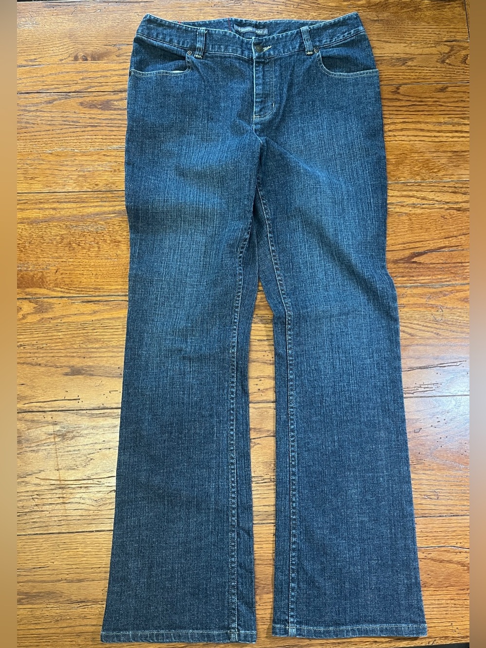 Liz Claiborne Bootcut Dark Wash Denim Jeans size 8